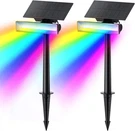 Solar Outdoor Lights Christmas, 54 Leds Spot 7 Multicolor Changing,. Fixed Price $73.95.