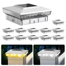 Keilaimo Solar Post Cap Lights, 12-PACK Upgraded Outdoor Deck Fence. Fixed Price $91.28.