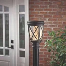 Hampton Bay Ravencrest 120LUMENS Black Outdoor Solar Lantern Distressed Package. Fixed Price $39.94.