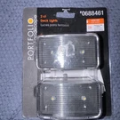 Portfolio Landscape 2 Ct. Black Finish Deck Solar Led Lights #0688461 (new). Fixed Price $14.99.