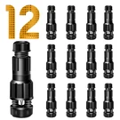 Aledeco 12PACK Low Voltage Wire Connector 12-20 Gauge Fastlock Cable Connecto.... Fixed Price $15.99.