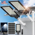12000W Solar Street Lights 6500K Parking Lot Commercial Dusk To Dawn. Fixed Price $460.45.