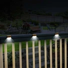 Jobar Ideaworks Powered Solar Deck Lights. Fixed Price $7.99.