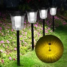 Wtgegf Solar Pathway Lights Outdoor Waterproof, 4 PACK-200 Lumen, Black. Fixed Price $73.69.