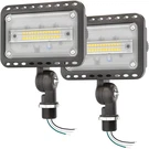 Cinoton 20W Led Flood Lights Outdoor, Pack, 5000K-DAYLIGHT White-bronze. Fixed Price $51.22.