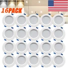 4/8/16PCS 7W 3COLOR Dimmable Led Downlight Recessed Ceiling Panel 85-265V. Fixed Price $42.59.