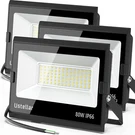 Ustellar 3 Pack 80W Led Flood Lights Outdoor Bright 800W Equiv. 24000LM Secur.... Fixed Price $111.39.
