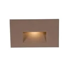 Used Wac Lighting WL-LED100-C-BZ Ledme Step And Wall Sconce-bronze. Fixed Price $105.36.