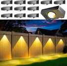 16 Pack Solar Fence Lights Waterproof 3 Modes Led Outdoor Wall Deck Patio Decor. Fixed Price $89.99.