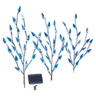 Collections Etc Bright Leaf Solar Garden Lights With Adjustable Branches. Fixed Price $19.99.