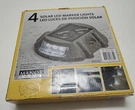 Manor House Solar Led Marker Lights - Set Of 4. Fixed Price $49.95.