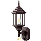 Redluck Motion Sensor Outdoor Lights, 16 Inch Dusk To Dawn Pack - Brown. Fixed Price $63.99.