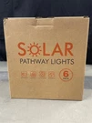 Bitpott Bright Solar Lights Outdoor Pack, Pathway Waterproof IP65. Fixed Price $35.99.