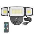 Onforu 80W Dusk To Dawn Outdoor Lighting,plug Led Flood Lights,black Outdo.... Fixed Price $62.11.