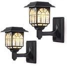 Leidrail Solar Fence Lights, 2 Outdoor Pack, Warm White. Fixed Price $28.88.