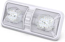 Leisure Rv Ceiling Double Dome Light Fixture With On/off Switch Interior. Fixed Price $19.76.