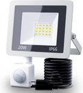 20W Plug Led Motion Sensor Flood Light, Pir Induction Lamp, Dusk. Fixed Price $38.18.
