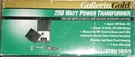 Galleria Gold 250 Watt Landscape Power Transformer #580829 New Dusk To Dawn. Fixed Price $120.00.
