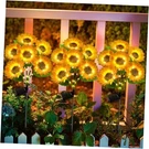 Solar Sunflower Lights Outdoor Waterproof - With 18 Bright 3 Pack Yellow. Fixed Price $39.59.