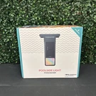 Poolhacker 2.3 Watts Ultra Bright Waterproof Poolside Light Model YC066 - Black. Fixed Price $100.00.