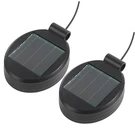 2 Pack Solar Light Replacement Top Part Panel For Outdoor Hanging Lanterns - .... Fixed Price $16.61.