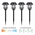 Home Zone Security ELI1621G Black Solar Led Lights - 4 Pack. Fixed Price $88.62.