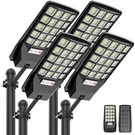 Solar Lights Outdoor 4 Pack Waterproof 320 IP66 Motion Sensor Okpro Street 6500K. Fixed Price $114.99.