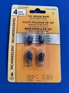 Paradise Wedge Base Blue Bulb Low Voltage 12 Pack GL22644BL4. Fixed Price $7.60.