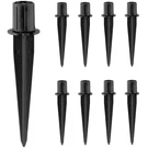 Metal Stakes Solar Lights Replacement Spike - Outdoor Ground For Backya.... Fixed Price $19.30.