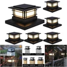 Pack Solar Post Cap Lights Outdoor Warm White Smd Led 4X4 5X5 6X6 Vinyl Wooden. Fixed Price $109.99.