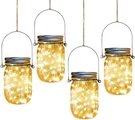 Solar Mason Jar LIGHTS,4 Pack 30 Led Starry Fairy String Hanging Lights,s.... Fixed Price $35.68.