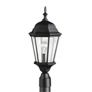 Kichler 9956BK Madison Outdoor Post Lantern Black Finish. Fixed Price $109.97.