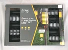 Real Living Led Solar Flame Torch Light 5 Count Set Rechargeable Black Finish. Fixed Price $39.99.