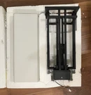 Z-lite 549PHB-BK Abbey Outdoor Post Mount Fixture Modern 1-LIGHT In Black. Fixed Price $315.00.
