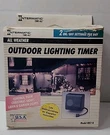 Intermatic All Weather Outdoor Lighting Timer W/ On/off Settings Model HB21R. Fixed Price $22.00.
