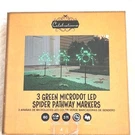 Celebrations Co. Spider Led Pathway Markers 3FT/OUTDOOR/HALLOWEEN Ugc. Fixed Price $8.95.
