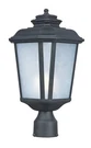 Maxim 3340 Black Radcliffe 18"H 1-LIGHT Post. Fixed Price $223.20.