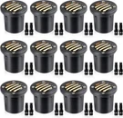 (12 Pack) 12W Low Voltage Landscape Well Light W/ Connectors 1200LM Ultra Bright. Fixed Price $96.50.