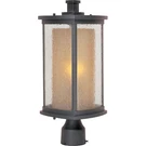 Maxim Lighting 3150CDWSBZ Bungalow 1-LIGHT 8" Wide Bronze Outdoor Pole/post. Fixed Price $214.00.