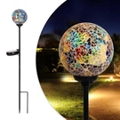 Solar Garden Lights Outdoor Decorative - Gazing Ball Mosaic Multicolor. Fixed Price $29.39.