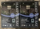 Hampton Bay Archer Black Led Solar Path Lights 8-PACK Weather Resistant. Fixed Price $58.99.