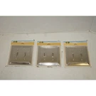 Lot Of Hampton Bay Derby Nickel Finish Double Toggle Wall Plates 1000033844. Fixed Price $19.99.