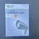 Commercial Electric Led Landscape Light Bronze 1100LM 3000K LSPM-14W02. Fixed Price $15.00.