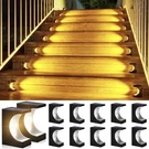 Roshwey Solar Step Lights 12 Pack, Stair Outdoor Waterproof, Led .... Fixed Price $42.99.