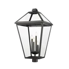 Z-lite Talbot Lt 34.25" Outdoor Post Mount, Black/clear Beveled 579PHXLXR-BK. Fixed Price $909.50.