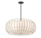 Minka Lavery 1106 Watermill 4 Light 28"W Cage Multi Pendant - Coal *read*. Fixed Price $391.99.
