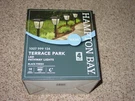 Hampton Bay Solar Black Outdoor Integrated Led Landscape Pathway Lights 4 Pack. Fixed Price $69.95.