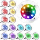 Solar In Ground Lights 8 Led Outdoor Garden Yard Floor Deck Patio Lawn Path Lamp. Fixed Price $31.99.