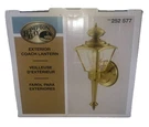 Hampton Bay Outdoor Coach Light -brass Finish Beveled Glass 252-577 New. Fixed Price $34.88.