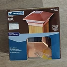 Veranda Solar Copper Led Post Light Outdoor 4X4 Warm White 1002 964 061. Fixed Price $13.00.